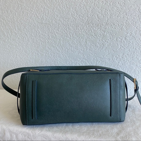 Tory Burch deep green saffiano tote - Picture 6 of 14